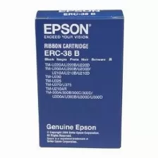 Cinta Epson Erc-38 Para Miniprinter Tm-u220a/u220b/tm300 Negro Original