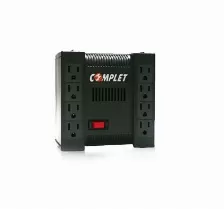Regulador De Voltaje Complet Xpower Xp 1300va, 650 W, 8 Contactos, Supresor De Picos 504j, Negro