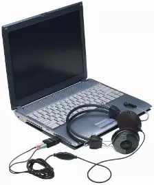 Adaptador De Audio Manhattan Usb A 2.1ch, 2 Conectores 3.5mm Audio/microfono (152754)
