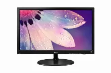  Monitor Led Lcd Lg 19 Pulgadas, 1x Vga, 1366 X 768 Pixeles, Respuesta 5 Ms, Panel Tn, Color Negro