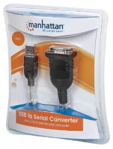 Cable Manhattan Convertidor Usb A Serial Db9m, 45cm