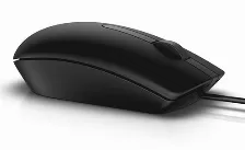 Mouse Optico Usb Dell Ms116, Resolucion 1000 Dpi, Ambidextro, Longitud De Cable 1.8 Metros, Color Negro