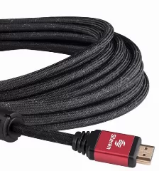 Cable Hdmi Steren 4k Tipo Cordã³n Con Filtros De Ferrita 7.2m