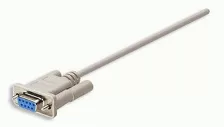 Manhattan Cable Para Impresora Null Modem/serial, Db9 Hembra - Db25 Macho, 1.8 Metros