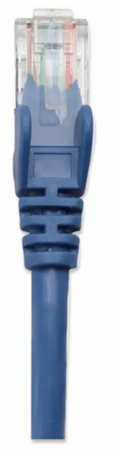 Cable De Red Intellinet Patch Cord Utp, Cat5e, Rj-45, 50cm, Color Azul