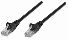 Cable De Red Intellinet 0.45m, 45cm, Macho/macho, Cat5e, Negro (318143)