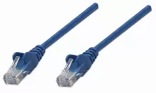 Cable De Red Intellinet, Patch Cord Utp, Cat5e, Rj45, 2mts, Azul
