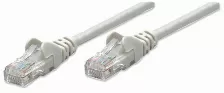 Cable De Red Intellinet Patch Cord Utp 5 Metros, Cat5e Rj45, Gris
