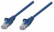 Cable De Red Intellinet, Patch Cord Utp, Cat5e, Rj45, 5mts, Color Azul