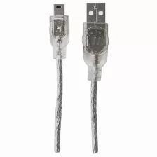 Cable Usb Manhattan A/mini B 5pines 1.8mts Version 2.0 480mbps