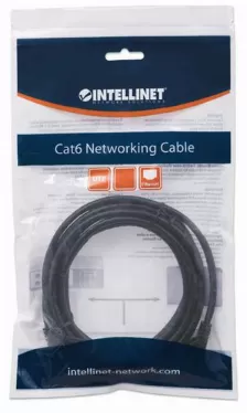 Cable De Red Intellinet 5m Cat6, 5 M, Cat6, U/utp (utp), Rj-45, Rj-45