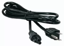 Cable De Poder Manhattan Para Laptop (triple), 1.8m, Negro