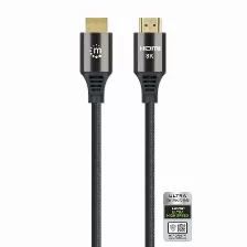 Cable Hdmi Manhattan Cable Hdmi Certificado De Ultra Alta Velocidad, 8k A 60 Hz O 4k A 120 Hz, Con Ethernet, 1 M, Hdmi Tipo A (estándar), Hdmi Tipo A (estándar), 48 Gbit/s, Negro