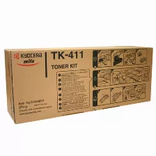 Tóner Kyocera Tk-411 Original, Negro, Compatibilidad Km-1620 Km-1650 Km-2050