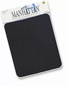  Mousepad Manhattan 6mm En Bolsa, Color Negro (423533)
