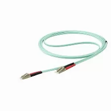 Cable De 15 M De Fibra Optica Aguamarina - Lc A Lc - 50/125