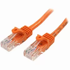 Cable De Red Startech.com Cable De Red De 10m Naranja Cat5e Ethernet Rj45 Sin Enganches, 10 M, Cat5e, U/utp (utp), Rj-45, Rj-45