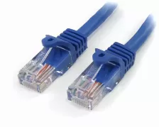  Cable De Red Startech.com Cable De 5m De Red Ethernet Cat5e Rj45 Sin Traba Snagless - Azul, 5 M, Cat5e, U/utp (utp), Rj-45, Rj-45