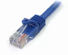 Cable De Red Startech.com Cable De 5m De Red Ethernet Cat5e Rj45 Sin Traba Snagless - Azul, 5 M, Cat5e, U/utp (utp), Rj-45, Rj-45