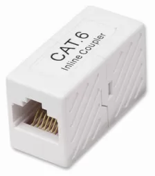  Conector Intellinet Cople Rj45-rj45 Cat6 Modular Blanco Utp Rj-45, Color Blanco, Material Plastico, Certificacion Eia/tia, Ul