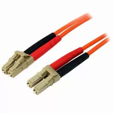 Cable 2m Red Multimodo Duplex Fibra Optica Lc Lc 50/125 Patch .