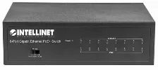 Switch Intellinet Switch Poe+ Gigabit Ethernet De 8 Puertos Gestionado, Cantidad De Puertos 8, (poe +) 8, Gigabit Ethernet (10/100/1000), 16 Gbit/s, Negro