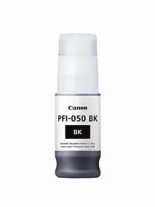  Tanque De Tinta Canon Pfi-050 Bk Negro,compatible: Tc-20, Capacidad 70 Ml