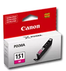 Cartucho De Tinta Canon Cli-151m Original, Magenta, Compatibilidad Pixma Mg6310, Mg5410, Ip7210
