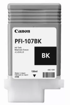  Cartucho De Tinta Canon Pfi-107bk(6705b001)negro,130ml, Impresoras Ipf670,680,685 Ipf770,780,785 Original