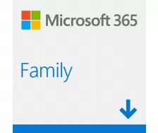 Microsoft Office 365 Family Esd, 6 Personas, 5 Dispositivos, No Devolucion-no Cancelacion, Clave De Activacion Digital