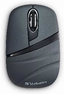  Mouse Verbatim Inalambrico Mini, 1000 Dpi, Usb 2.0, Bateria Aaa, Color Grafito