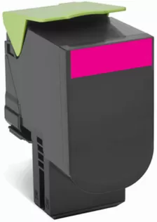  Toner Laser Lexmark / Color Magenta / Alto Rendimiento / 70c8hm0 / Hasta 3,000 Paginas / 5% De Cobertura / P/modelos: Cs310dn, Cs510de, Original