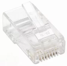 Bote De Conectores Rj45 Intellinet, Cat5e, 2 Puntas, Para Cable Multifilar, 100 Piezas