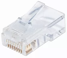 Conector Intellinet Rj45, Color Transparente, Categoría Cat5e, Blindaje De Cable U/utp (utp), Material Policarbonato