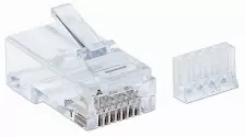 Conector Intellinet Rj-45, Color Transparente, Blanco, Categoría Cat6, Blindaje De Cable U/utp (utp), Material Policarbonato, Certificación Ansi/tia/eia-568-c Tia/eia-568-c Ansi/tia-568-c