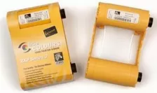  Ribbon Zebra Cartridge Color Ymcko (800033-840), (amarillo, Magenta, Cyan, Negro, Barniz). Para Impresoras Zxp3 Ix Series