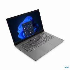 Laptop Lenovo V Intel Core I3 I3-1215u, Ram 8gb, 256gb Ssd, Lcd 14 Pulg, W11 Home, Color Gris, Con Mochila Lenovo B210 De Regalo
