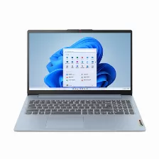 Laptop Lenovo Ideapad Intel Core I3 I3-n305, Ram 8gb, Ssd 256 Gb, 15.6 Pulg, Azul, Windows 11h
