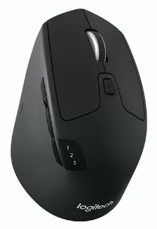 Mouse Logitech Optico M720 Triathlon, 8 Botones, Bluetooth, Usb, 1000dpi, Negro