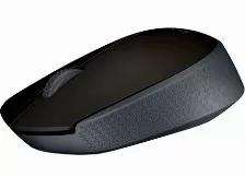 Mouse Logitech M170, Inalambrico, Nano Receptor Usb 2.0, Hasta 10 Metros, Color Negro/gris