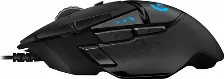 Mouse Logitech Gaming G502 Hero Rgb, 100-16.000 Dpi, Cinco Pesas De 3.6 Gramos, Velocidad De Respuesta 1 Ms, Sensor Hero, 11 Botones Programables