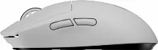 Mouse Optico Inalambrico Logitech Pro X Superlight, Memoria Integrada, 5 Botones, Sistema De Tension De Click, Blanco