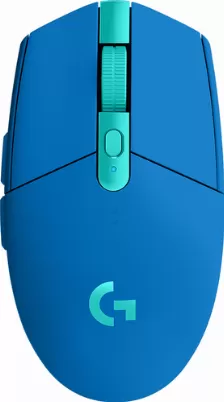  Mouse Gamer Logitech G305 Lightspeed, Inalambrico, Color Azul, 12000 Dpi, 6 Botones Programables, (910-006013)