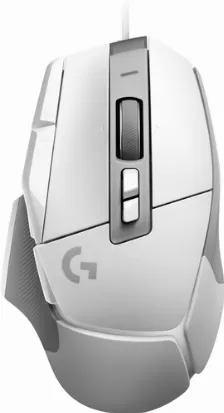 Mouse Optico Gaming Logitech G502 X, 13 Botones Programables, 25600 Dpi, Interruptores Lightforce, Sensor Hero, Blanco