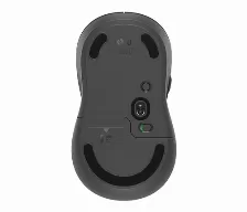 Mouse Optico Logitech Signature M650 L Inalambrico, 400 Dpi, 5 Botones, Receptor Usb, Hasta 24 Meses De Bateria, Negro, (910-006231)