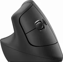 Mouse Zurdo Logitech Lift Optico, Vertical Ergonomic Mouse, 6 Botones, 4000 Dpi, Interfaz Rf Inalambrico + Bluetooth, 10 M, Bateria Aa, Color Grafito