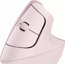 Mouse Logitech Lift Optico, 6 Botones, 4000 Dpi, Interfaz Rf Inalambrico + Bluetooth, 10 M, Bateria Aa, Color Rosa