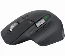 Mouse Logitech Mx Master 3s Optico, 7 Botones, 8000 Dpi, Interfaz Rf Inalambrico, Bluetooth, 10 M, Color Grafito