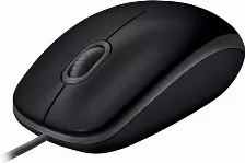 Mouse Optico Logitech M110, 3 Botones, 1000 Dpi, Interfaz Usb Tipo A, Color Negro