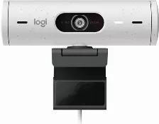 Camara Web Logitech Brio 500 4mp, Resolucion 1920 X 1080 Pixeles, Velocidad 60 Fps, Full Hd, Microfono Si, Usb-c, Color Blanco